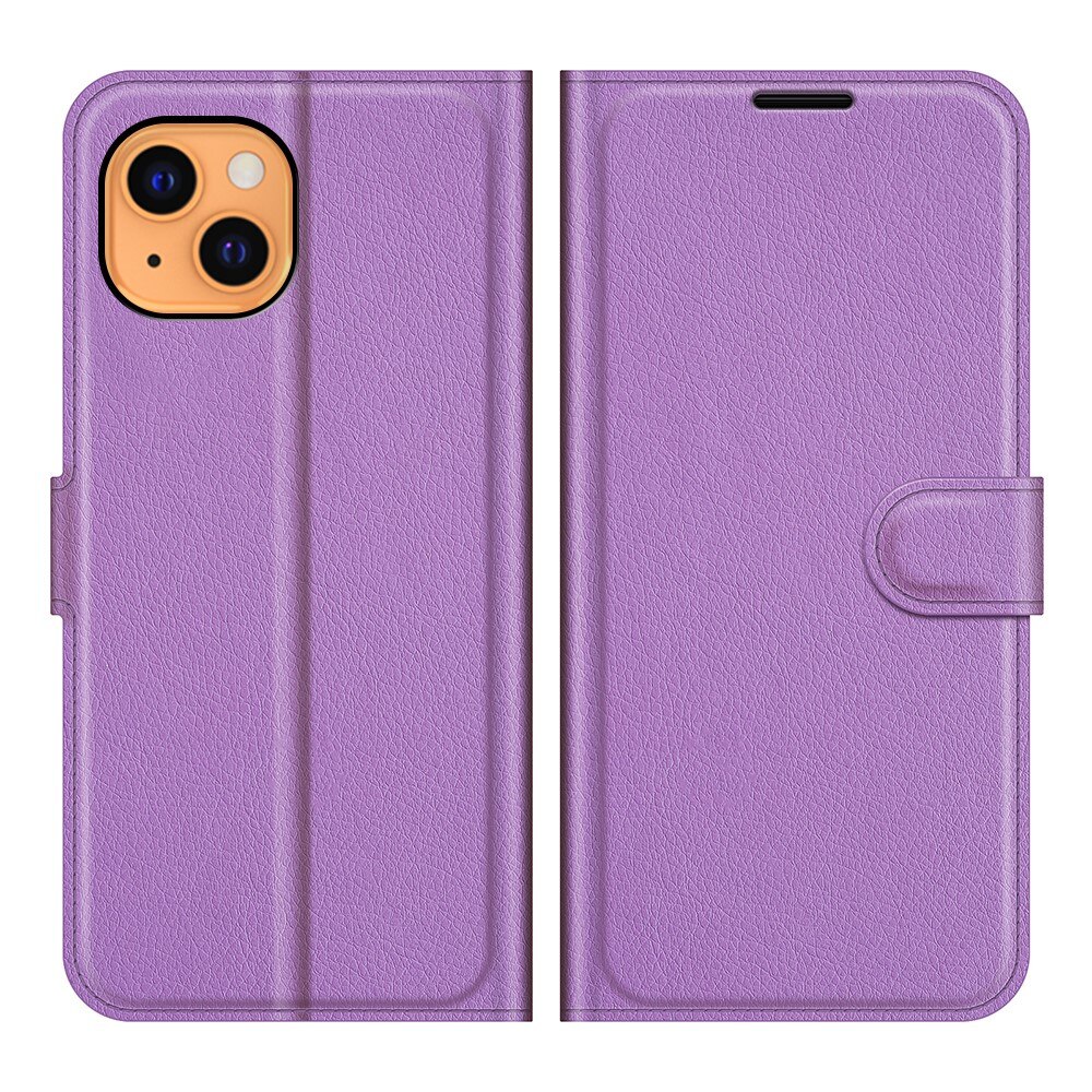 Funda cartera iPhone 13 Mini Violeta