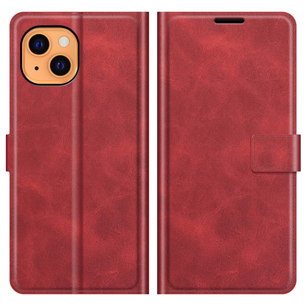 Cartera Leather Wallet iPhone 13 Red