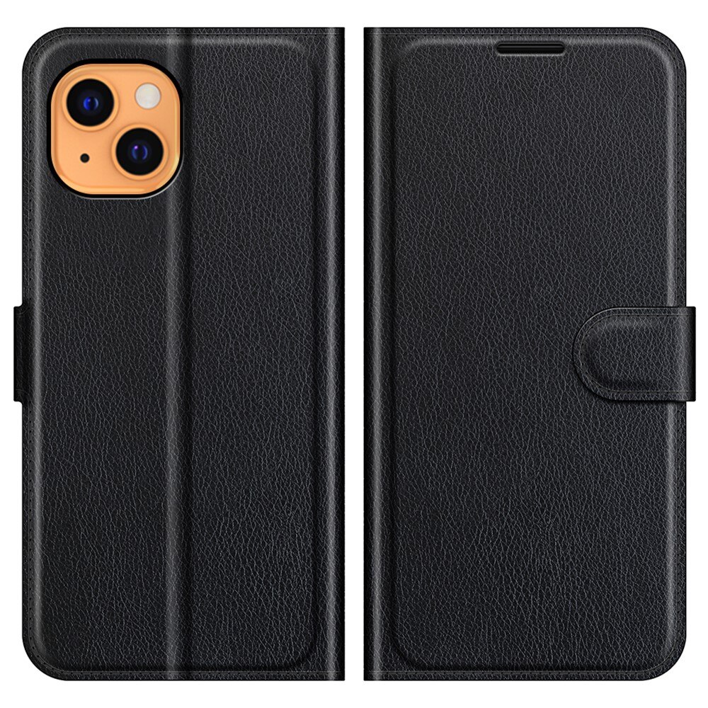 Funda cartera iPhone 13 Negro