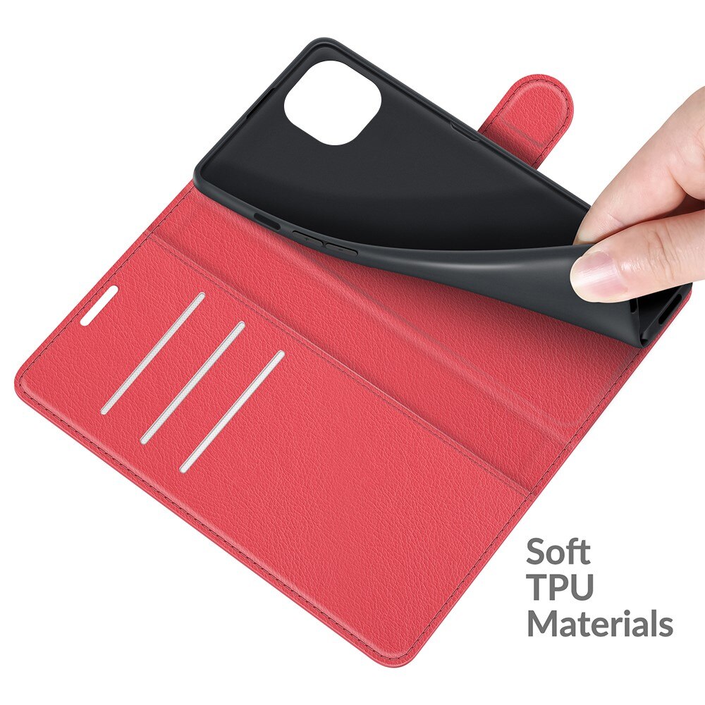 Funda cartera Apple iPhone 13 Rojo