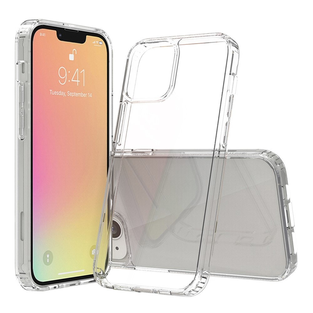 Funda híbrida Crystal Hybrid para iPhone 13, transparente