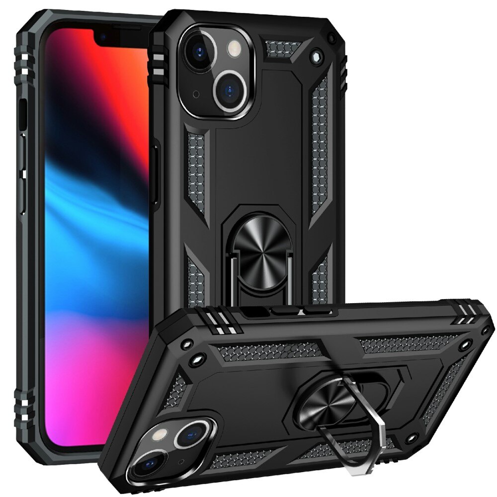 Funda híbrida Tech Ring iPhone 13 Negro
