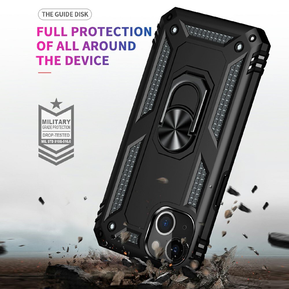 Funda híbrida Tech Ring iPhone 13 Negro