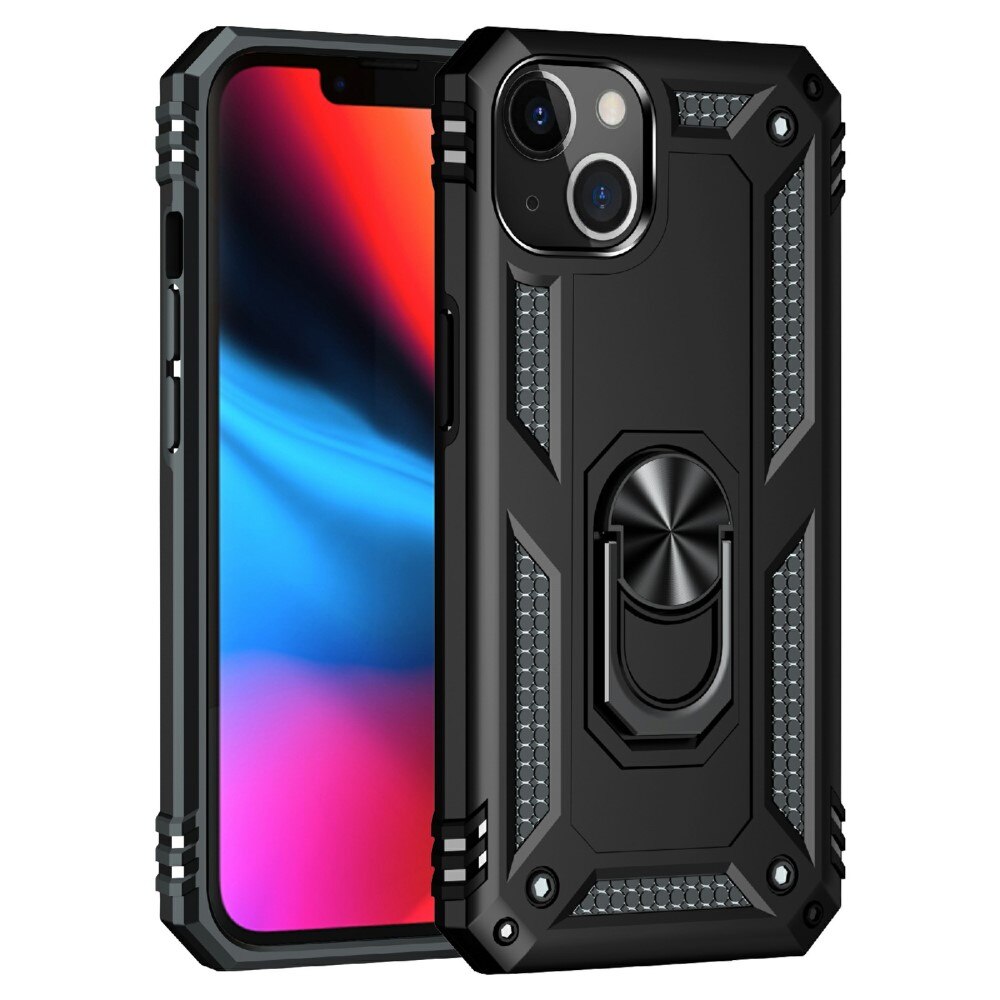 Funda híbrida Tech Ring iPhone 13 Negro