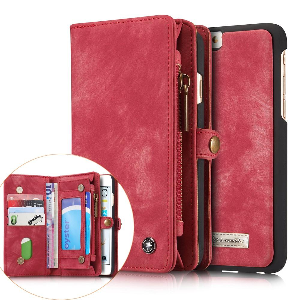 Cartera Multi-Slot iPhone 6/6S Rojo