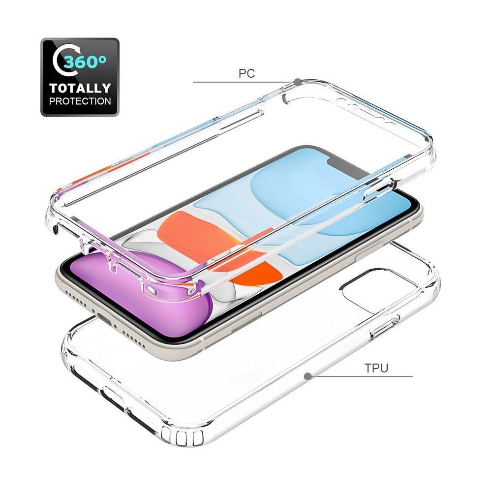 Funda Full Protection iPhone 11 Transparente