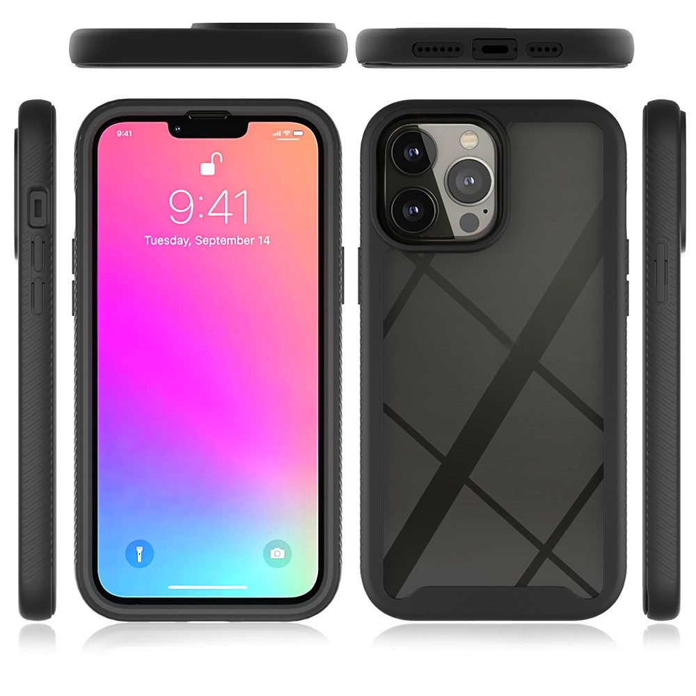 Funda con cobertura total iPhone 13 Pro Max Negro