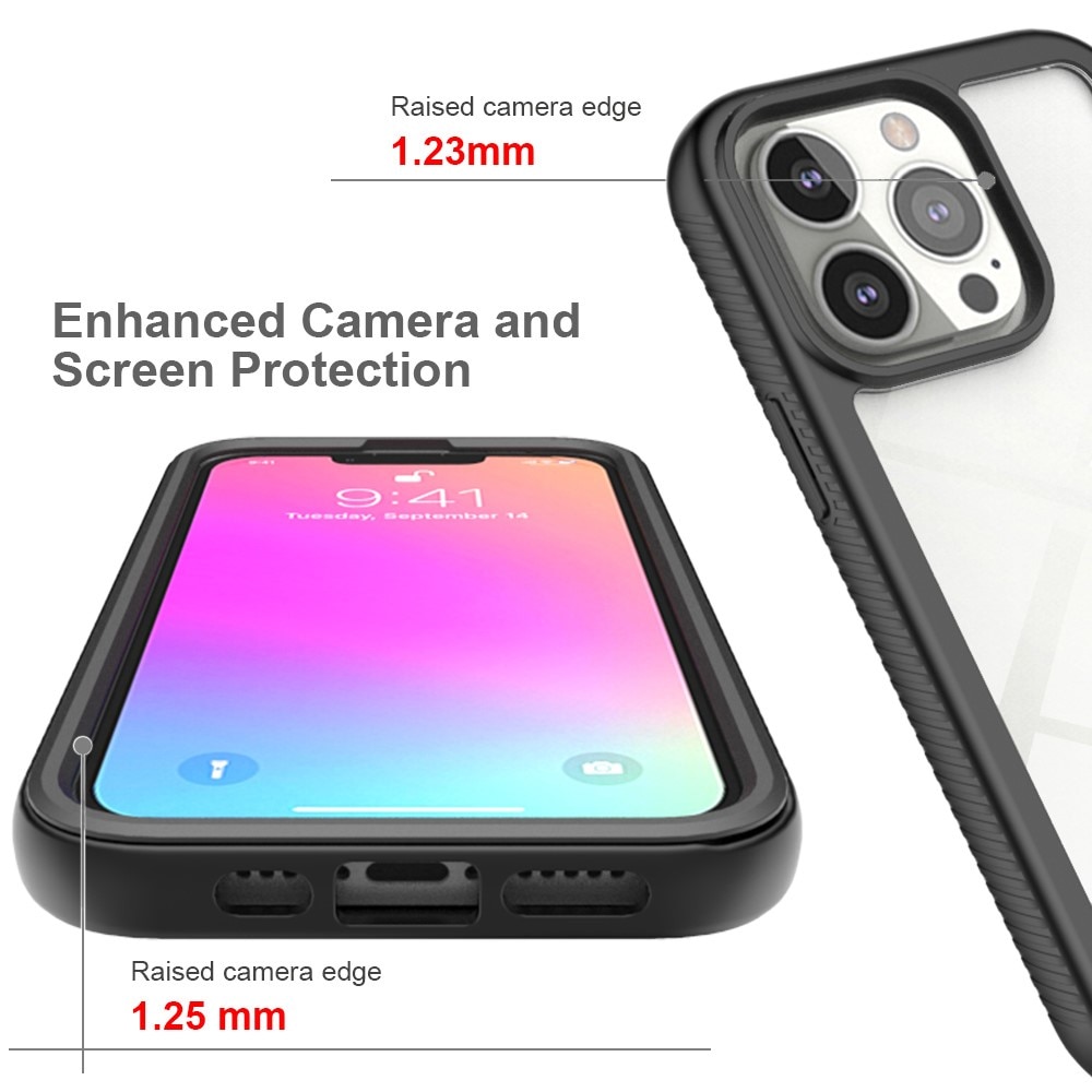 Funda con cobertura total Apple iPhone 13 Pro Negro