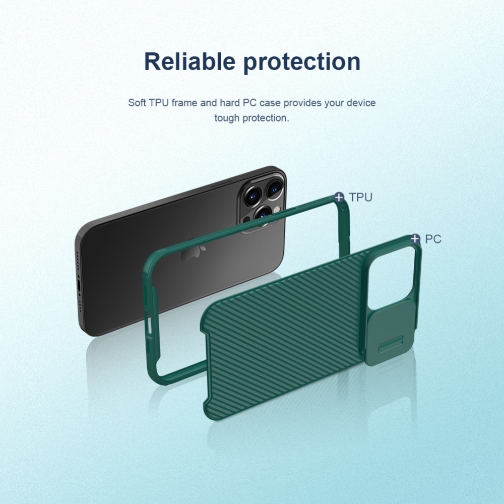 Funda CamShield Apple iPhone 13 Pro Verde