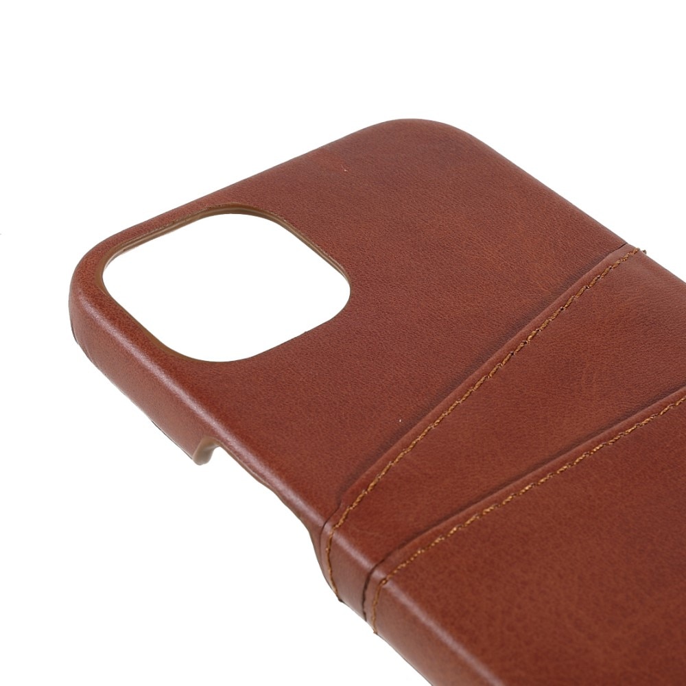 Funda Card Slots iPhone 13 Brown