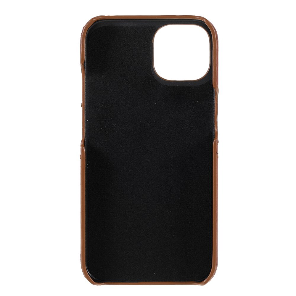 Funda Card Slots iPhone 13 Mini Marrón