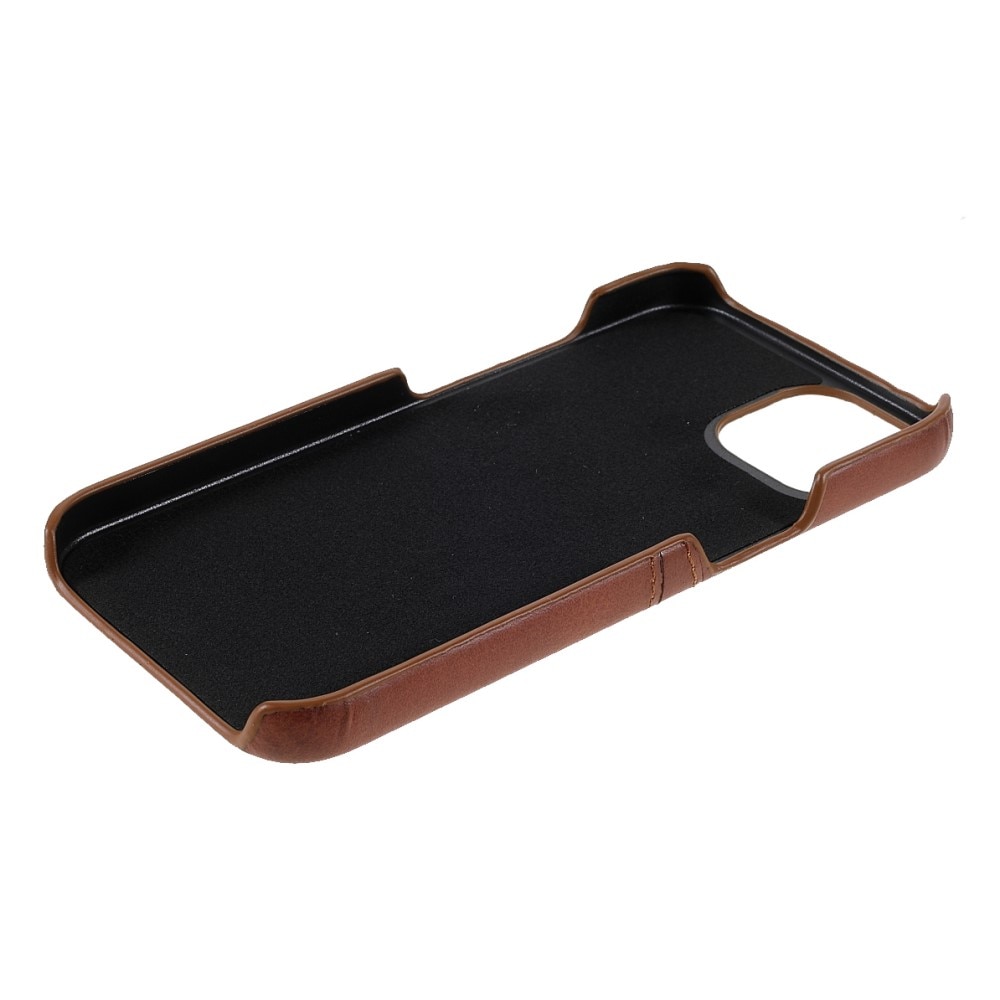 Funda Card Slots iPhone 13 Mini Marrón