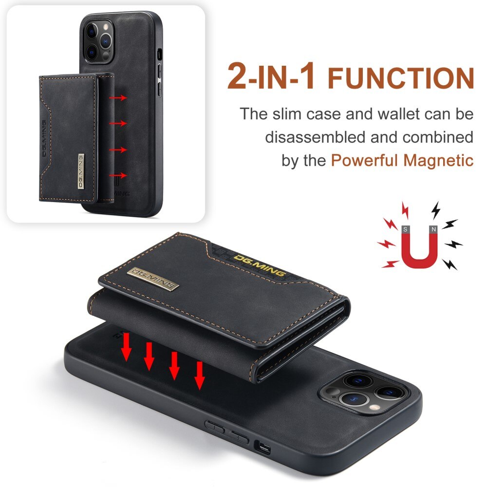 Funda Magnetic Card Slot iPhone 13 Pro Max Black