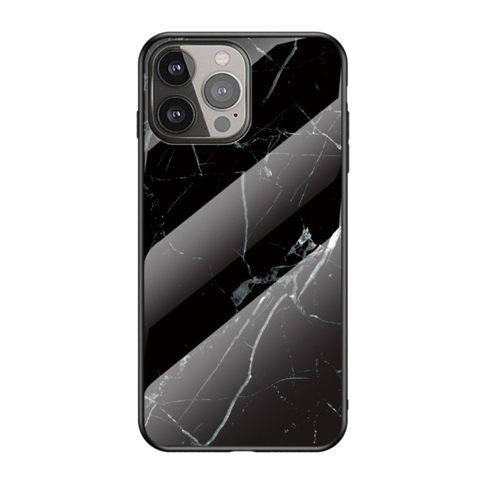 Funda vidrio templado iPhone 13 Pro Max Mármol negro