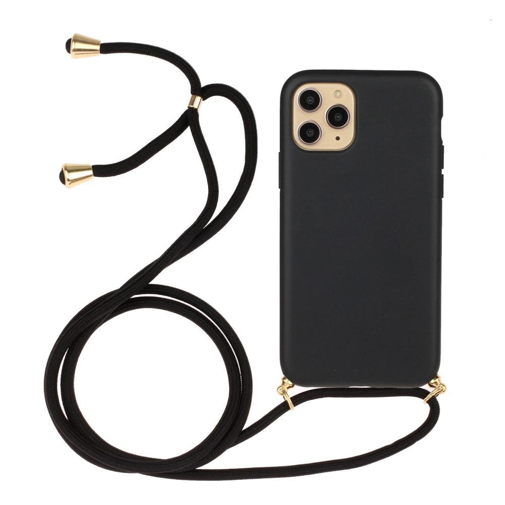 Funda con correa colgante iPhone 13 Pro Max Negro