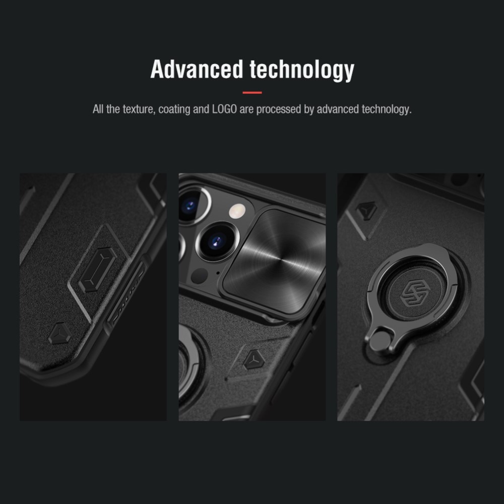 Funda CamShield Armor iPhone 13 Pro Max Negro