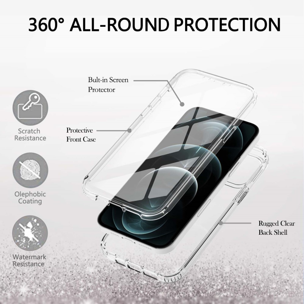 Funda Full Protection iPhone 12/12 Pro transparente
