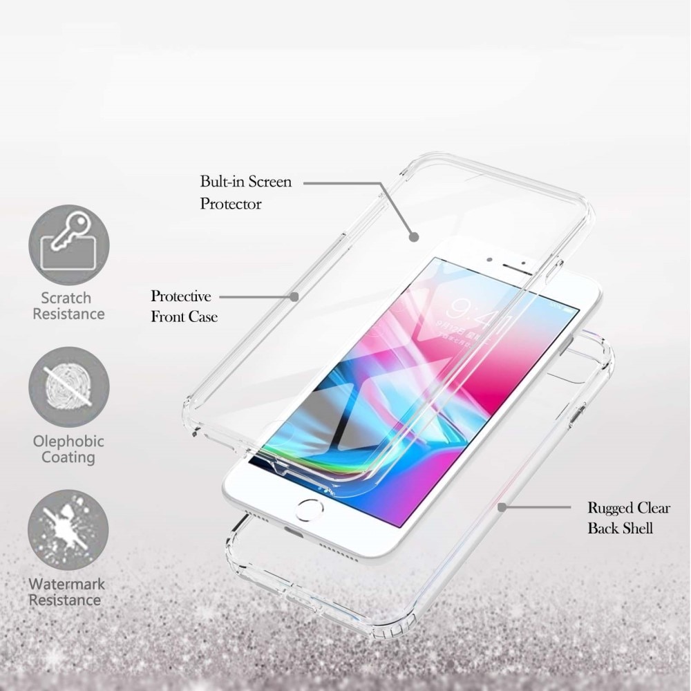 Funda Full Protection iPhone 8 transparente