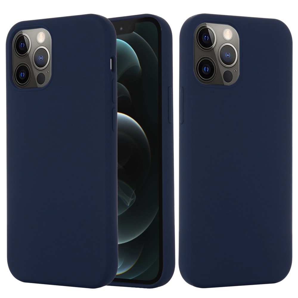 Funda Silicone Magnetic iPhone 13 Dark Blue