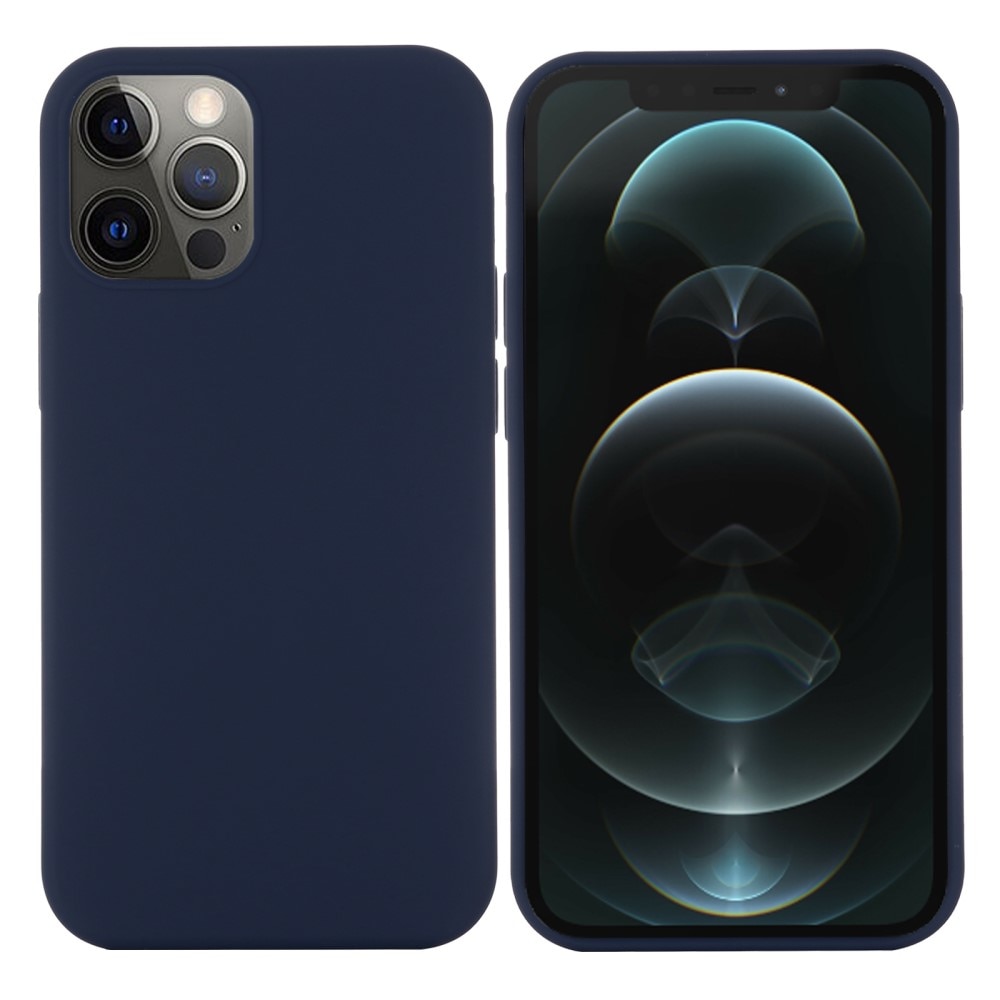 Funda Silicone Magnetic iPhone 13 Dark Blue