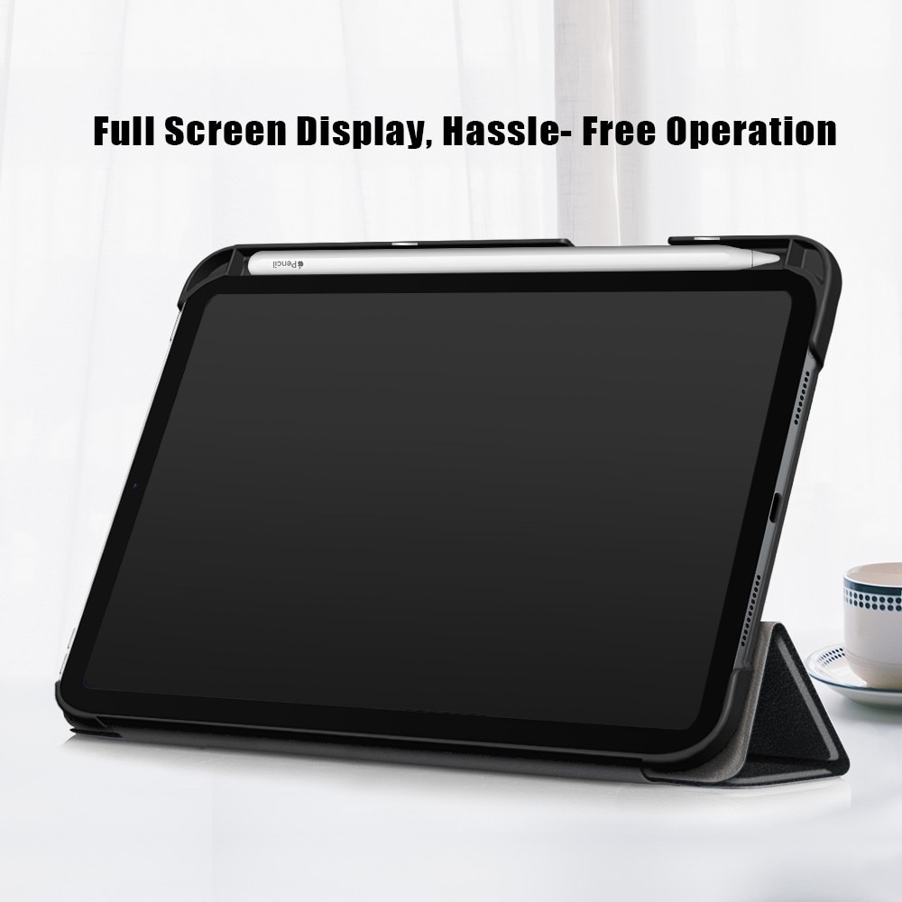 Funda Tri-Fold con portalápices iPad Mini 6th Gen (2021) negro