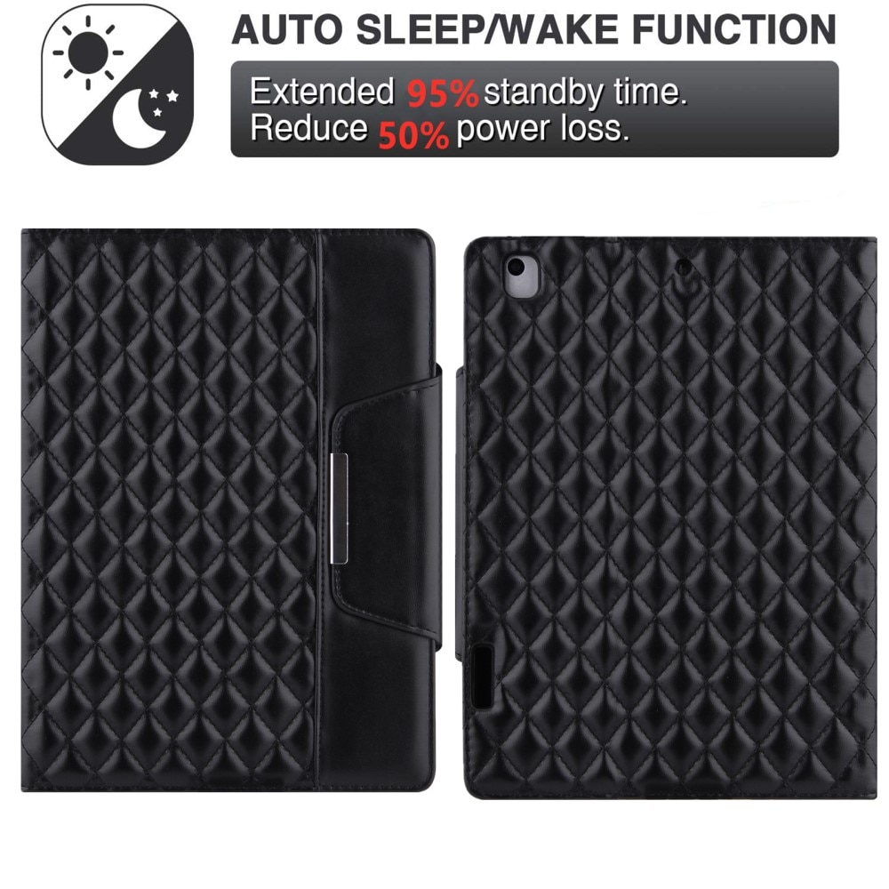 Funda iPad 10.2 9th Gen (2021) Negro acolchada