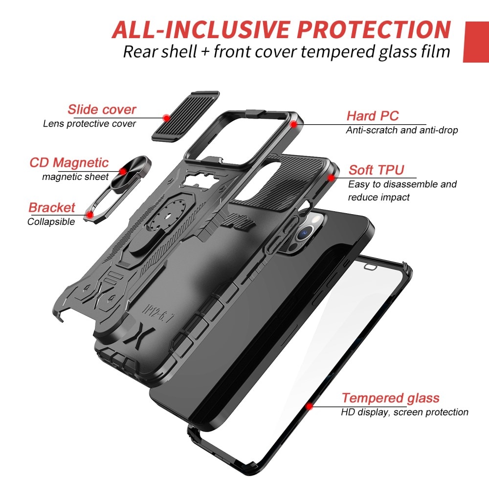 Funda Tactical Full Protection iPhone 13 Pro Max Black