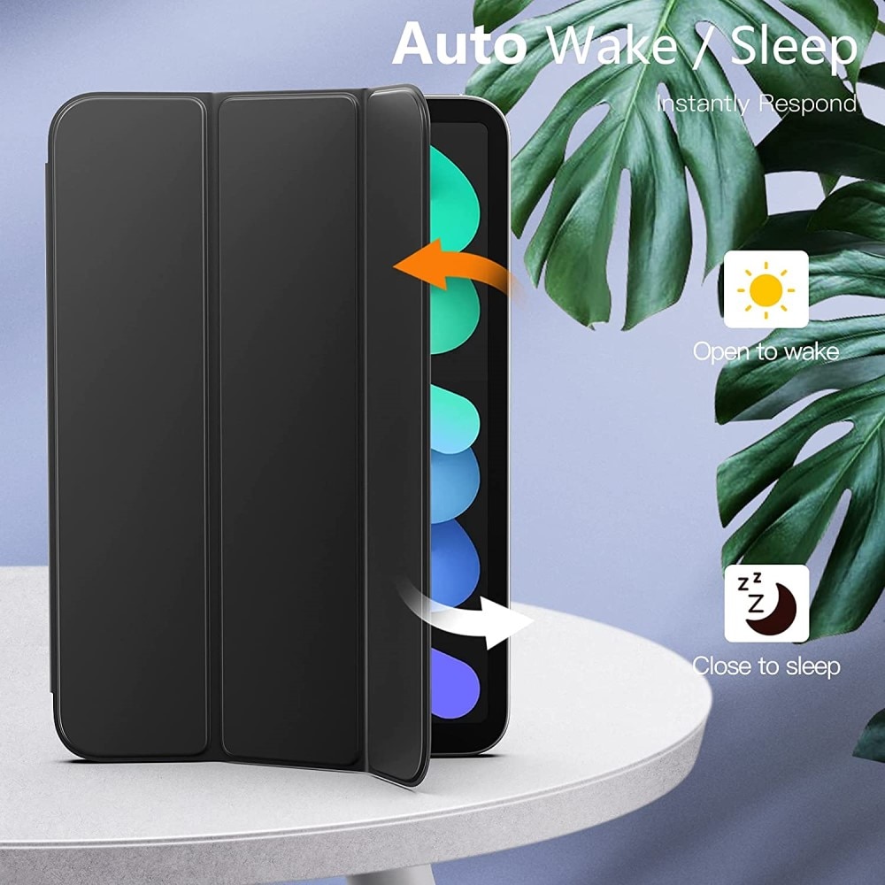 Funda magnética Tri-Fold Apple iPad Mini 7th Gen (2024) negro