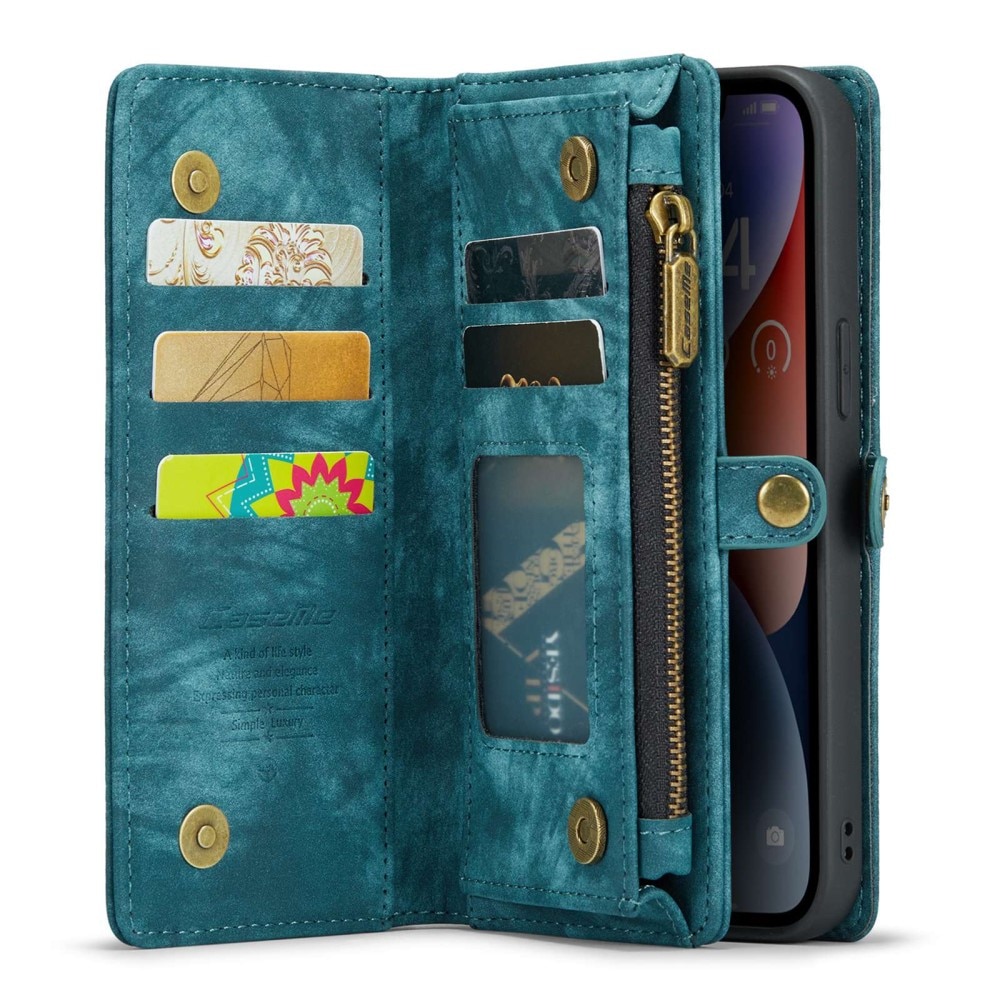 Cartera Multi-Slot iPhone 13 Mini Azul