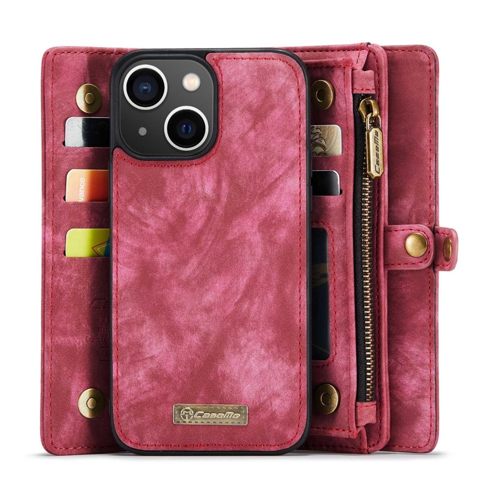 Cartera Multi-Slot iPhone 13 Rojo