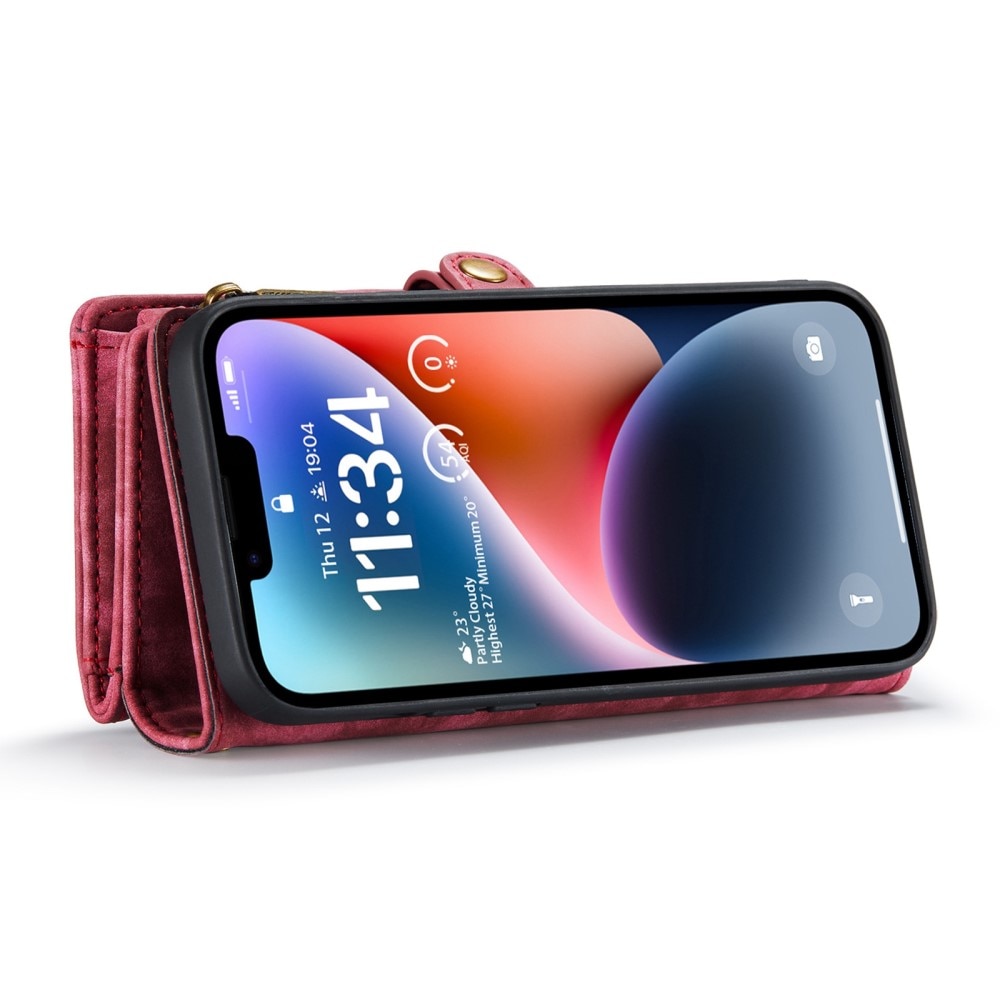 Cartera Multi-Slot iPhone 13 Rojo