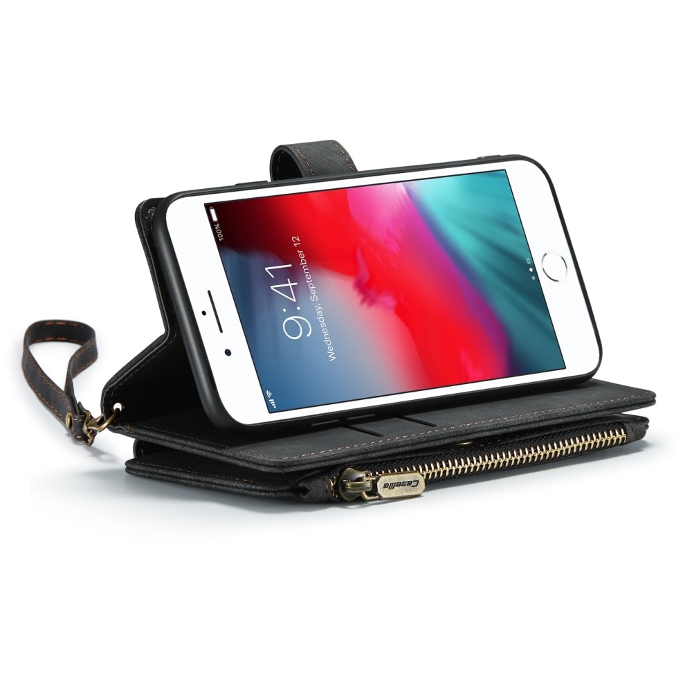 Cartera Zipper iPhone SE 2020 Negro