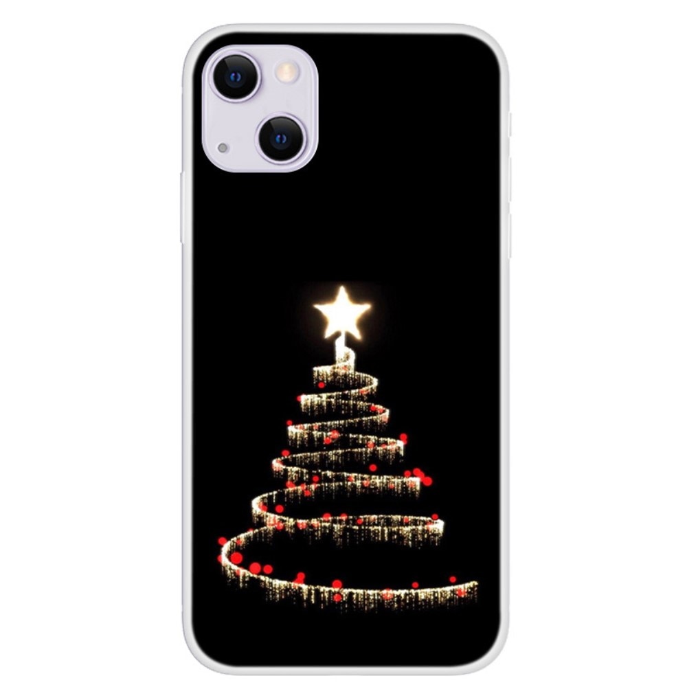 Funda TPU con Diseño Navideño iPhone 13 - Àrbol de Navidad