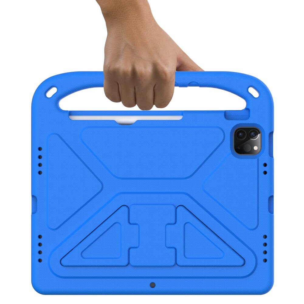 Funda EVA con asa para niños para iPad Pro 11 4th Gen (2022) azul