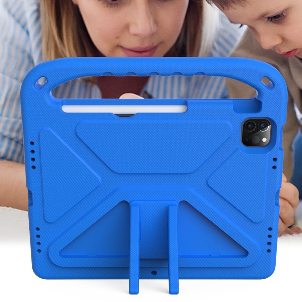 Funda EVA con asa para niños para iPad Pro 11 4th Gen (2022) azul