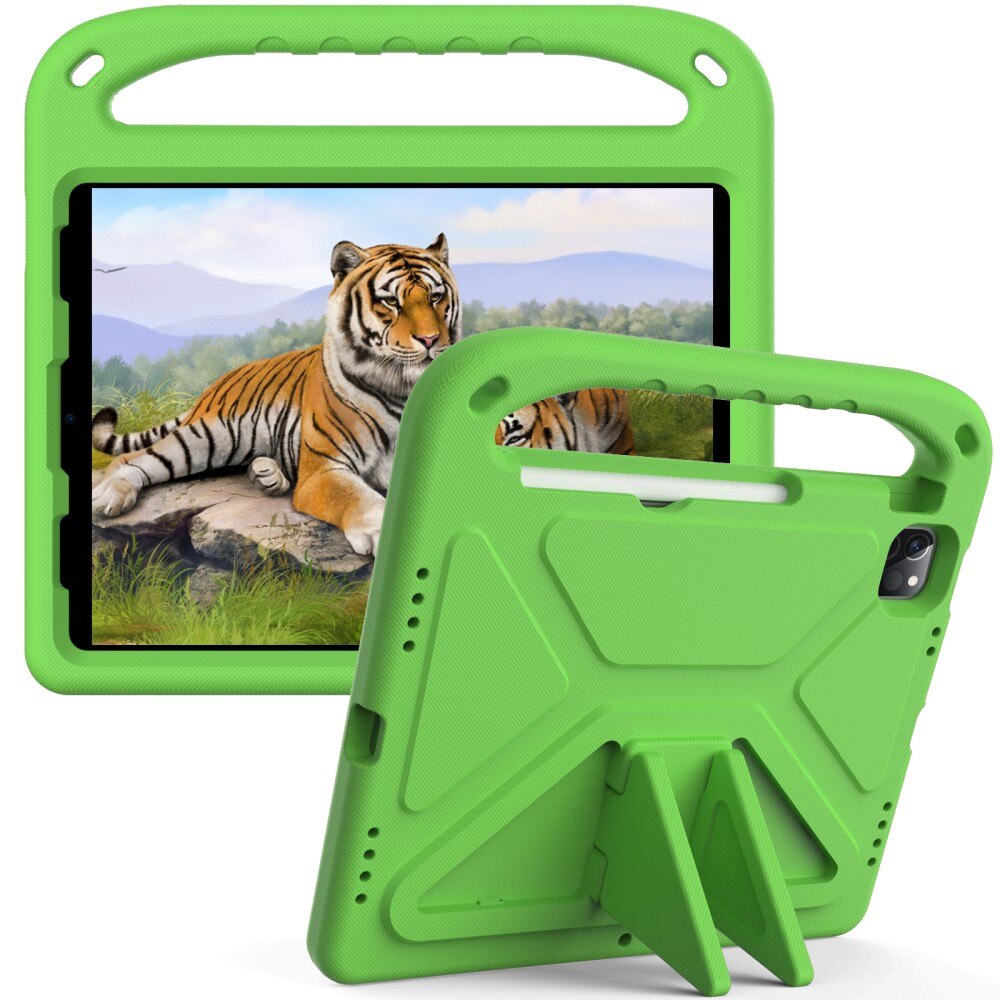 Funda EVA con asa para niños para Apple iPad Pro 11 4th Gen (2022) Verde