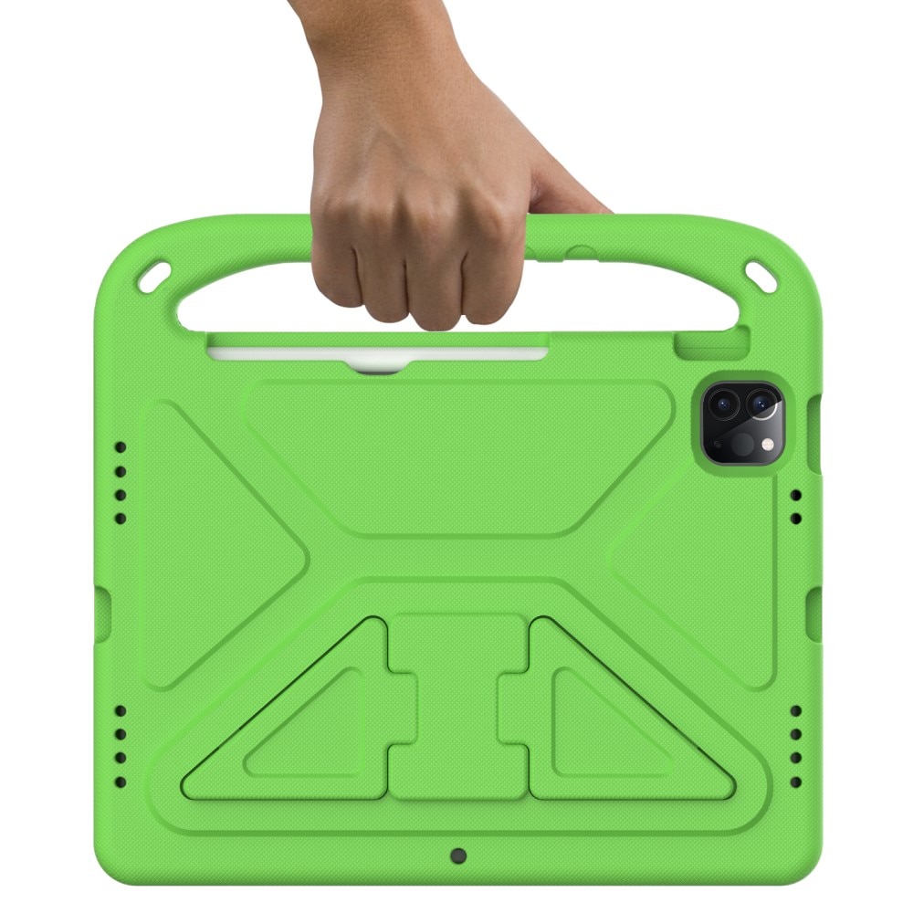 Funda EVA con asa para niños para Apple iPad Pro 11 4th Gen (2022) Verde