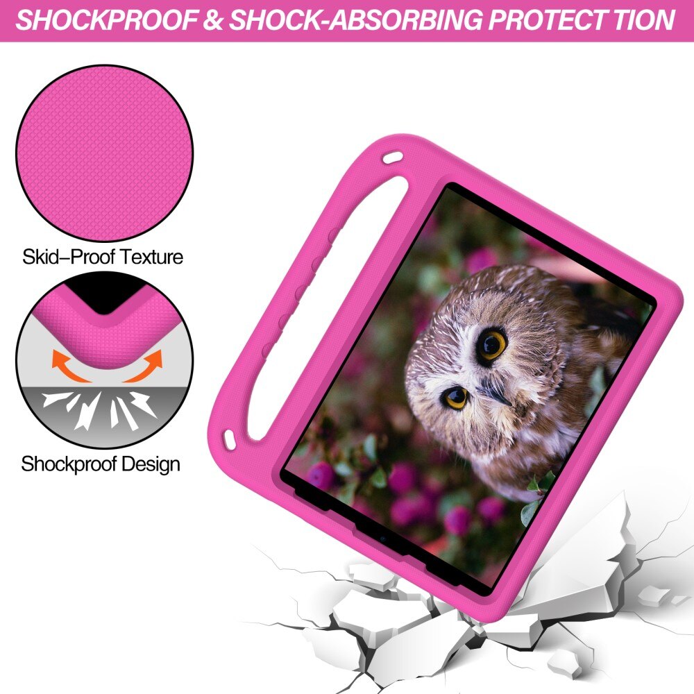 Funda EVA con asa para niños para iPad Air 10.9 4th Gen (2020) rosado