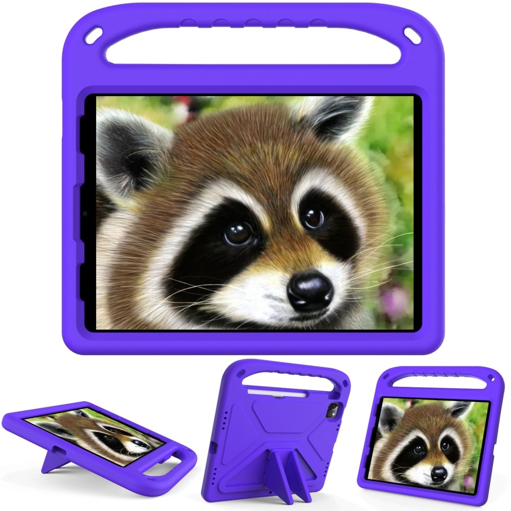 Funda EVA con asa para niños para iPad Air 10.9 4th Gen (2020) violeta