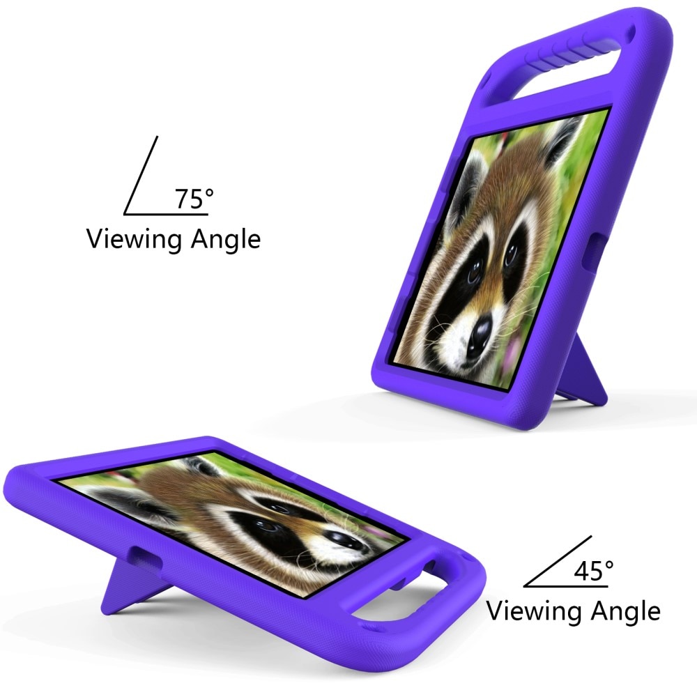 Funda EVA con asa para niños para Apple iPad Pro 11 4th Gen (2022) Púrpura