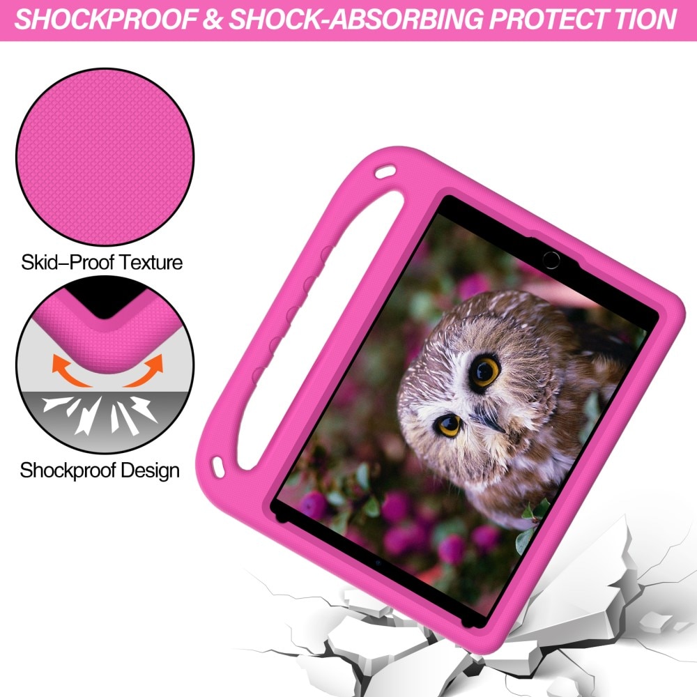 Funda EVA con asa para niños para Apple iPad 10.2 9th Gen (2021) Rosa