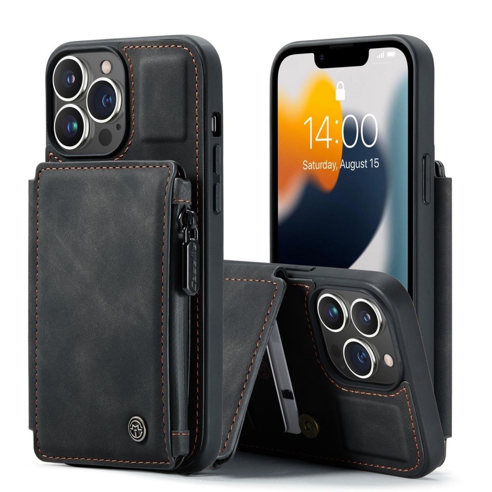 Funda Multi-Slot iPhone 13 Pro Max Negro