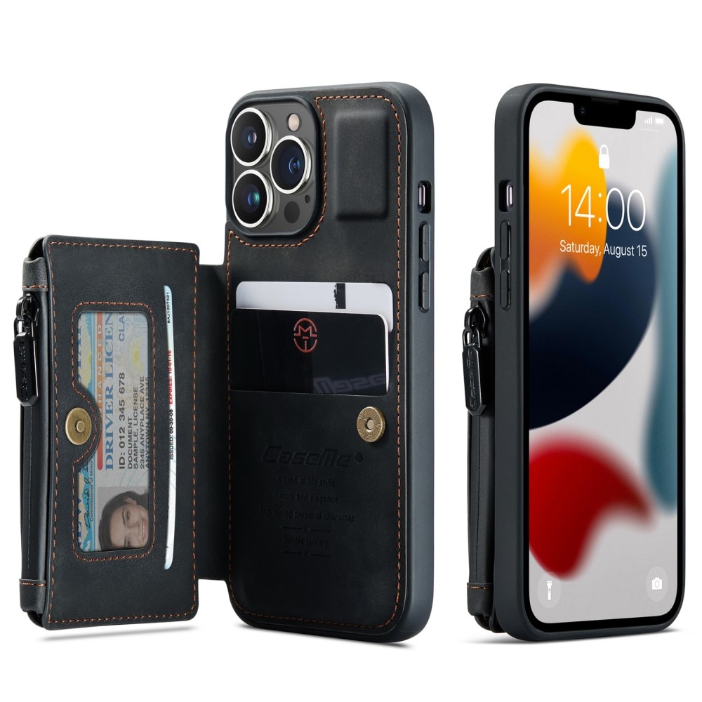 Funda Multi-Slot iPhone 13 Pro Negro