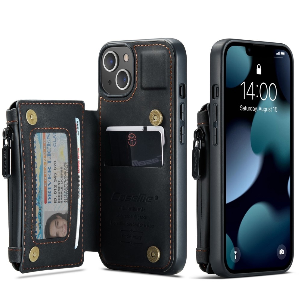 Funda Multi-Slot iPhone 13 Negro