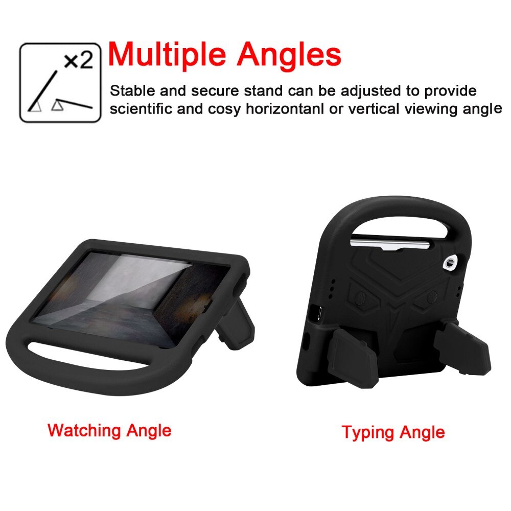Funda a prueba de golpes para niños Apple iPad Mini 7th Gen (2024) negro