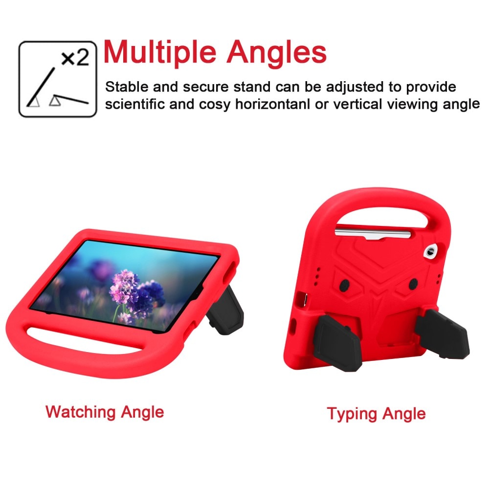 Funda a prueba de golpes para niños iPad Mini 6 2021 Rojo