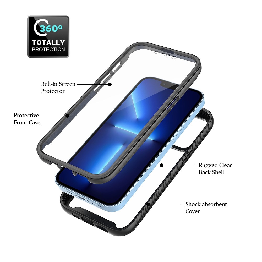 Funda Full Protection iPhone 13 Pro Max Negro