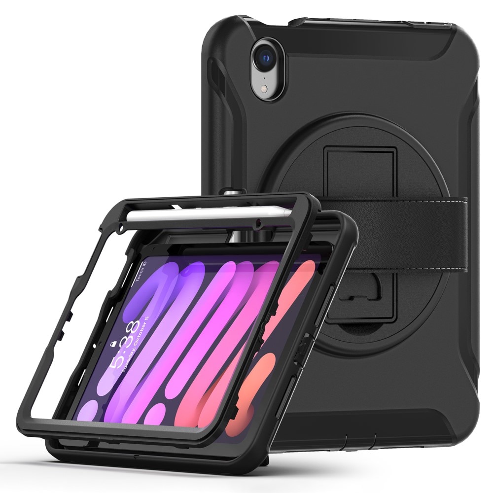 Funda híbrida a prueba de golpes Apple iPad Mini 7th Gen (2024) negro