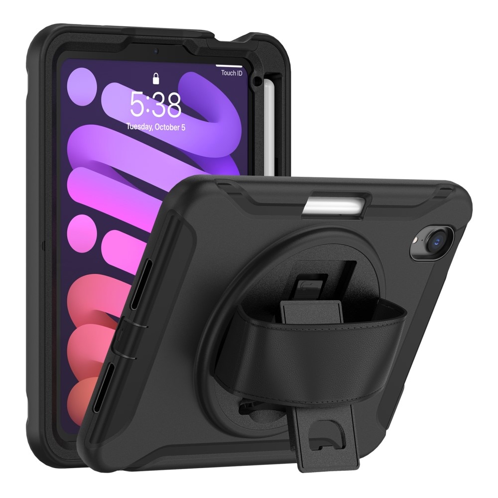 Funda híbrida a prueba de golpes Apple iPad Mini 7th Gen (2024) negro