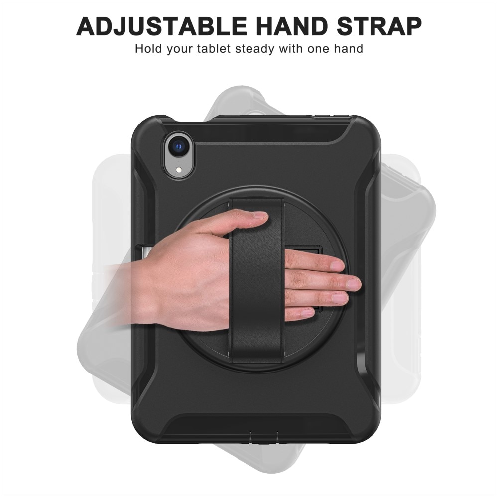 Funda híbrida a prueba de golpes Apple iPad Mini 7th Gen (2024) negro